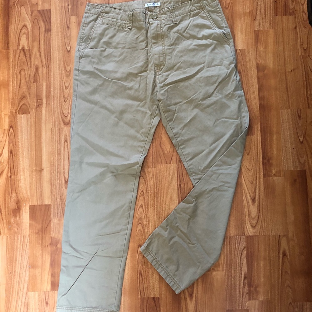 Nautica mens khaki style jeans pants